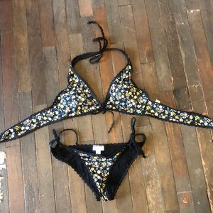 Robin piccone floral print bikini